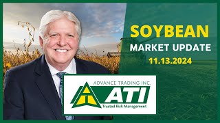 Advance Trading Soybean Market Update  November 13 2024 [upl. by Drofwarc]