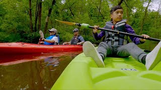 Seine River  Kayaking Manitoba [upl. by Atinaej723]