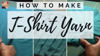 TShirt Yarn  How to make Tshirt yarn [upl. by Dru]