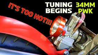 34mm PWK Tuning Begins And Its A Nightmare  RC1  Part 19 [upl. by Bertha]