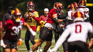 Insight from Washington Commanders Practice Preparation for Tampa Buccaneers [upl. by Leonerd]