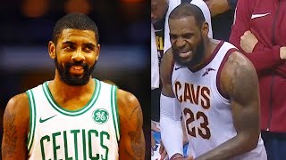 Kyrie Irving Likes Video of LeBron James Getting Angry at Cavaliers Teammates vs Raptors [upl. by Trebeh]