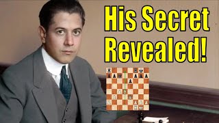 The Hidden Chess Strategy Behind Capablancas Success [upl. by Litman]