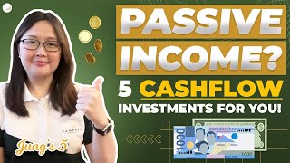 PASSIVE INCOME IN 2023 5 CASHFLOW INVESTMENTS FOR YOU [upl. by Varian876]