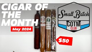 Small Batch Cigars Cigar of the Month 50 Tier for May 2024 Unboxing [upl. by Anoyk]