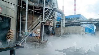 Comprehensive dust control in power plant facilities  Nebufly Fog Misting System [upl. by Shuping]