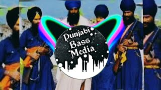 Ak47 Wale Khalistan bna rahe neBass BoostedSant jarnail singh bhindrawale remix song [upl. by Assirol]