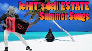 LE HITs DELLESTATE 1 ora Summer Songs  fisarmonica moderna  MIMMO MIRABELLI [upl. by Elleoj487]