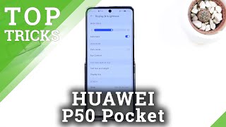 Top Tricks in HUAWEI P50 Pocket – the Best Features [upl. by Allsopp]