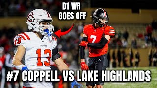 7 Coppell vs Lake highlands TXHSFB AREA MATCHUP  MUST WATCH 👀 [upl. by Leacock]