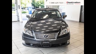 2010 LEXUS ES350  PLUSH INTERIOR  COMFORTABLE  B13330 [upl. by Dearman349]