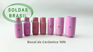 Bocais de CerÃ¢mica TIG 10N  Soldas Brasil [upl. by Ada]