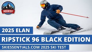 2025 Elan Ripstick 96 Black Edition  SkiEssentialscom Ski Test Review [upl. by Arikal191]