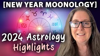 New Year Moonology Here Is What 2024 Has in Store for You  🌕 Yasmin Boland Moonology 010124 [upl. by Kramer959]