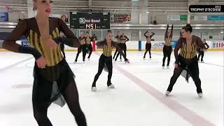 Full Quality  The 2024 Trophy dEcosse Synchronized Skating  Day 2 27th January 2024 [upl. by Eyahsal897]