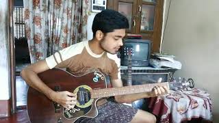 Sei Je Holud Pakhi Song Cactus Guitar Cover by Rimon Chatterjee [upl. by Akemaj]