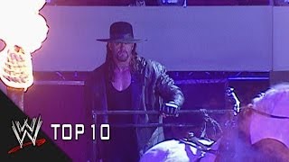 Undertaker Returns  WWE Top 10 [upl. by Peirsen]