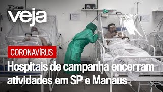 Brasil tem 1185 mortes por coronavírus em 24 horas redução de 137 em relação a ontem [upl. by Adnohsor]