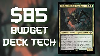 Shelob Child of Ungoliant  85 Budget Commander Deck Tech  Spider Tribal MTG EDH [upl. by Rochester]