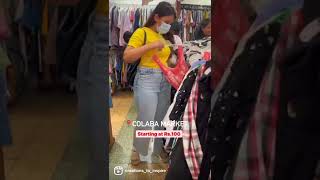 Colaba Market Mumbai 😍  Latest Collection shorts youtubeshorts [upl. by Carce593]