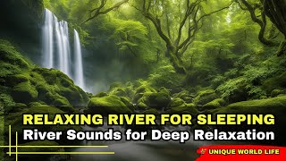 🌴 Gentle Waterfall Sound for Relaxation 💤 Sleep Therapy and Stress Relief ☘️ Study amp Meditate [upl. by Asilegna558]