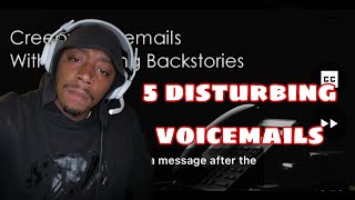 REACTING to 5 disturbing voicemails [upl. by Millan175]