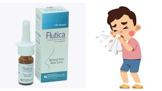 Flutica nasal spray nasalpolyps nasal allergy healthylifestyle health [upl. by Anit]