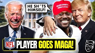 Antonio Brown Goes BEAST MODE On Joe Biden Hes SHT Himself and FALLS Overquot 😂 ENDORSES Trump [upl. by Gnak159]