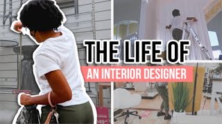 Day in the Life of an Interior Designer  Design with me VLOG [upl. by Godding111]