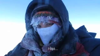 Elisabeth and Tomek on Messner 2000 during the winter 201415 [upl. by Daniyal]