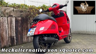 Alternative Kennzeichenhalterung von Quellagio wwwsQootercom für deine Vespa GTS MY23 [upl. by Endys756]