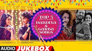 Top 5 Bollywood Dandiya amp Garba Songs 2018  Navratri Bollywood Songs  Hindi Songs  TSeries [upl. by Killy]