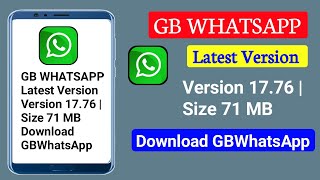 How to download Gb Whatsapp update latest version  GB Whatsapp new update rules 2024 [upl. by Sitnik]