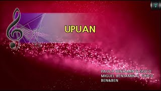 MAGICSING Karaoke BENampBEN  UPUAN karaoke  Tagalog [upl. by Crystal]