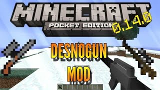 Мод для Minecraft PE 0140  Оружие [upl. by Arammahs966]