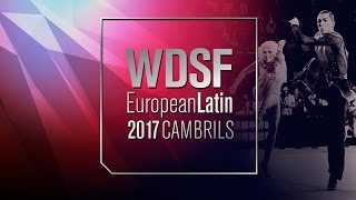 Lazzarini  Benedetti ITA  2017 EU Latin Cambrils  R2 S  DanceSport Total [upl. by Ikoek]