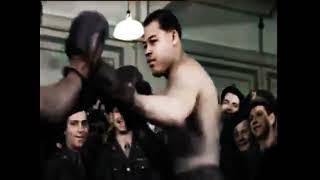 RARE Joe Louis exhibition bouts in the Army [upl. by Leiahtan296]