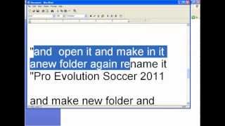 How To Update PES 2011 [upl. by Annaillil]