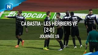 J19  CA Bastia  Les Herbiers VF 20 le résumé [upl. by Oika]