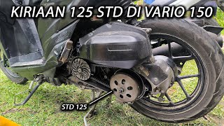 Test Kirian Vario 125 New di Vario 150 OLD PNP [upl. by Nilam]