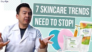 7 TOXIC Skincare Trends That Need To DIE [upl. by Rowen]