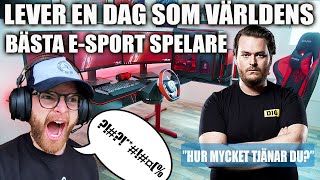 LEVER EN DAG SOM VÄRLDENS BÄSTA ESPORT SPELARE VAD TJÄNAR MAN [upl. by Florella]