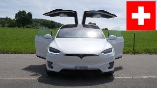 Tesla Model X Schweiz Roadtrip [upl. by Stauffer]