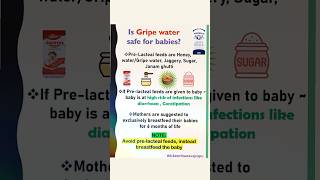 Is Gripe water safe for babies  parentingideas educationalreels momtips newbornbaby ytshort [upl. by Palla]