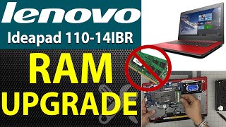 Why RAM Upgrade is Not Possible on Lenovo Ideapad 110 14IBR Laptop [upl. by Yhtak]