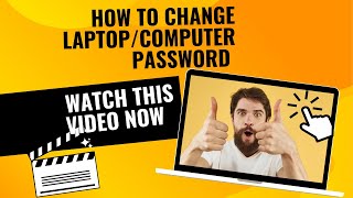 How To Change Laptop Password  How to Change Password on Windows 10  How to Change Pc password [upl. by Yurik]