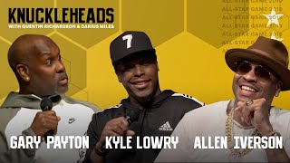 Allen Iverson Kyle Lowry and Gary Payton join Knuckleheads with Quentin Richardson amp Darius Miles [upl. by Tris36]