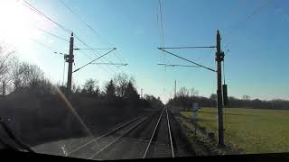 Führerstandsmitfahrt Itzehoe  Hamburg Hbf [upl. by Nylatsyrk]