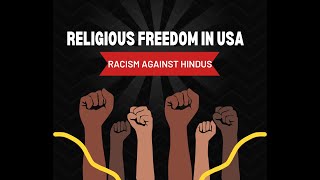 Religious freedom in USA  Religious Racisms  Hindus Religious Freedom Struggle  Minority freedom [upl. by Enitsirhk]