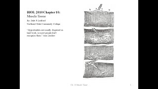 BIOL 2010 chapter 10 part 2 [upl. by Consuelo]